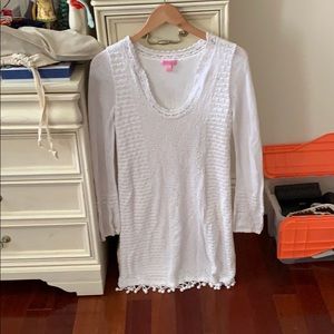 Lily Pulitzer white dress in size M